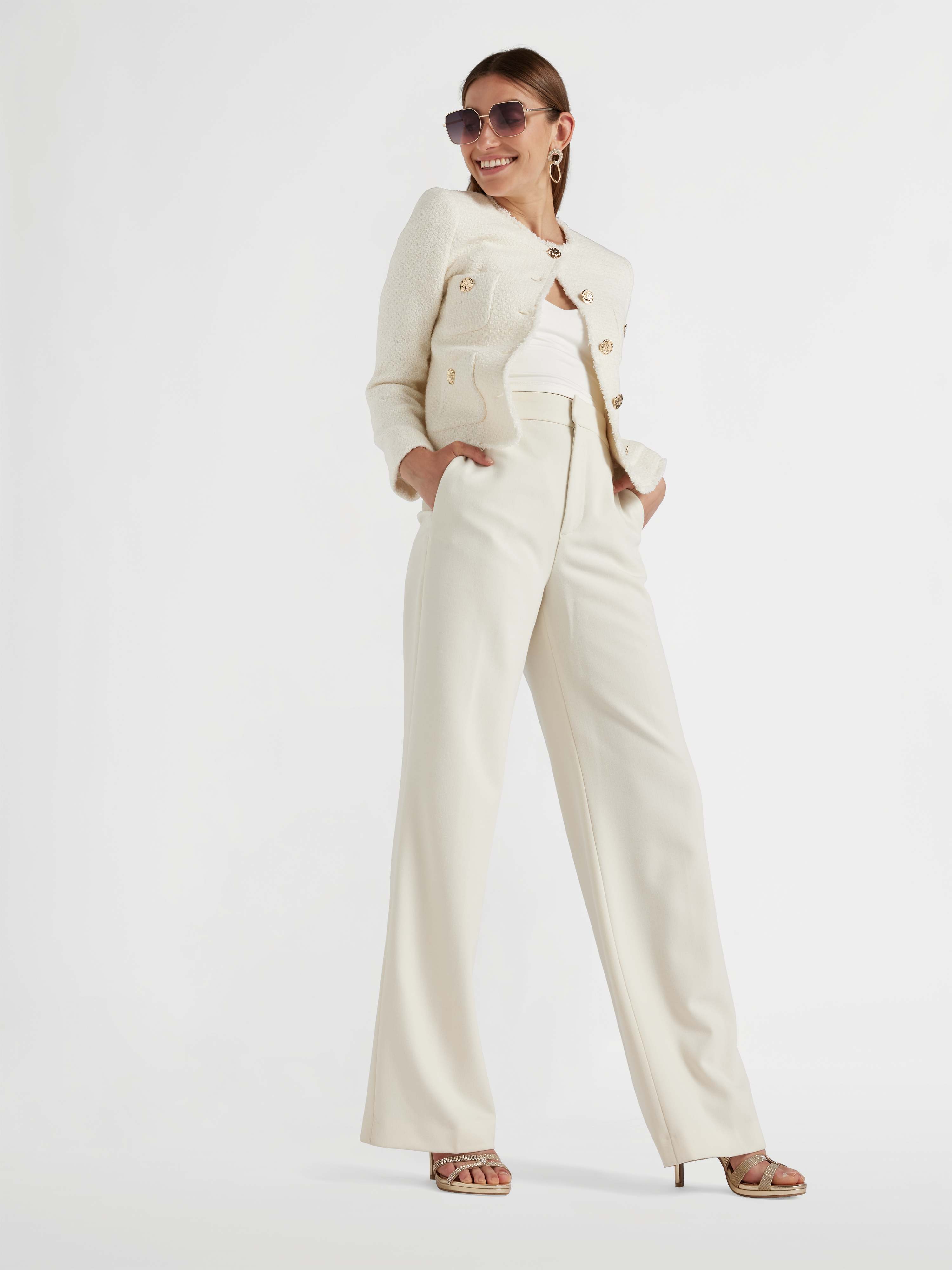 Catwalk Altın Catwalk Topuklu sandalet