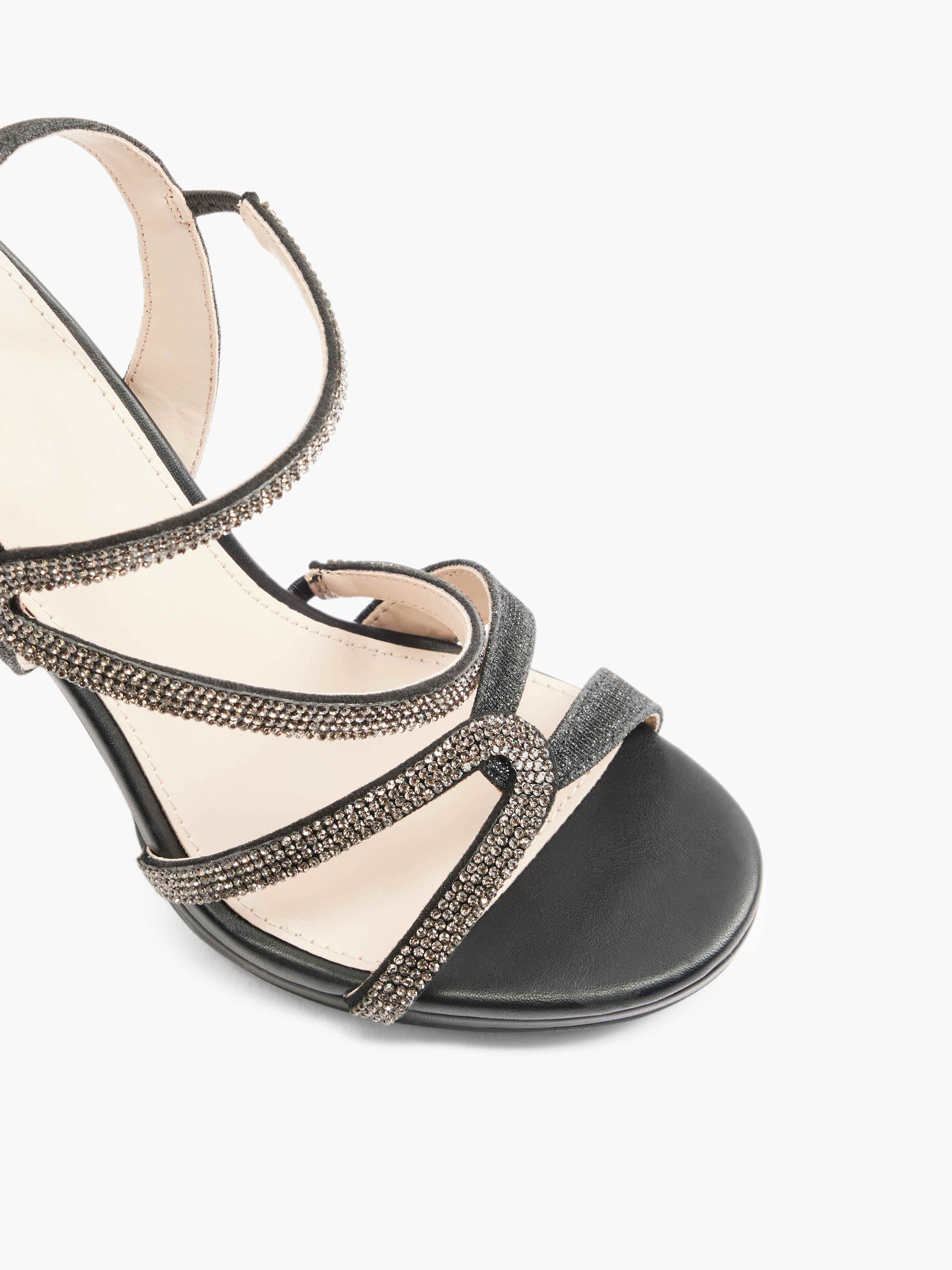 Catwalk Altın Catwalk Topuklu sandalet