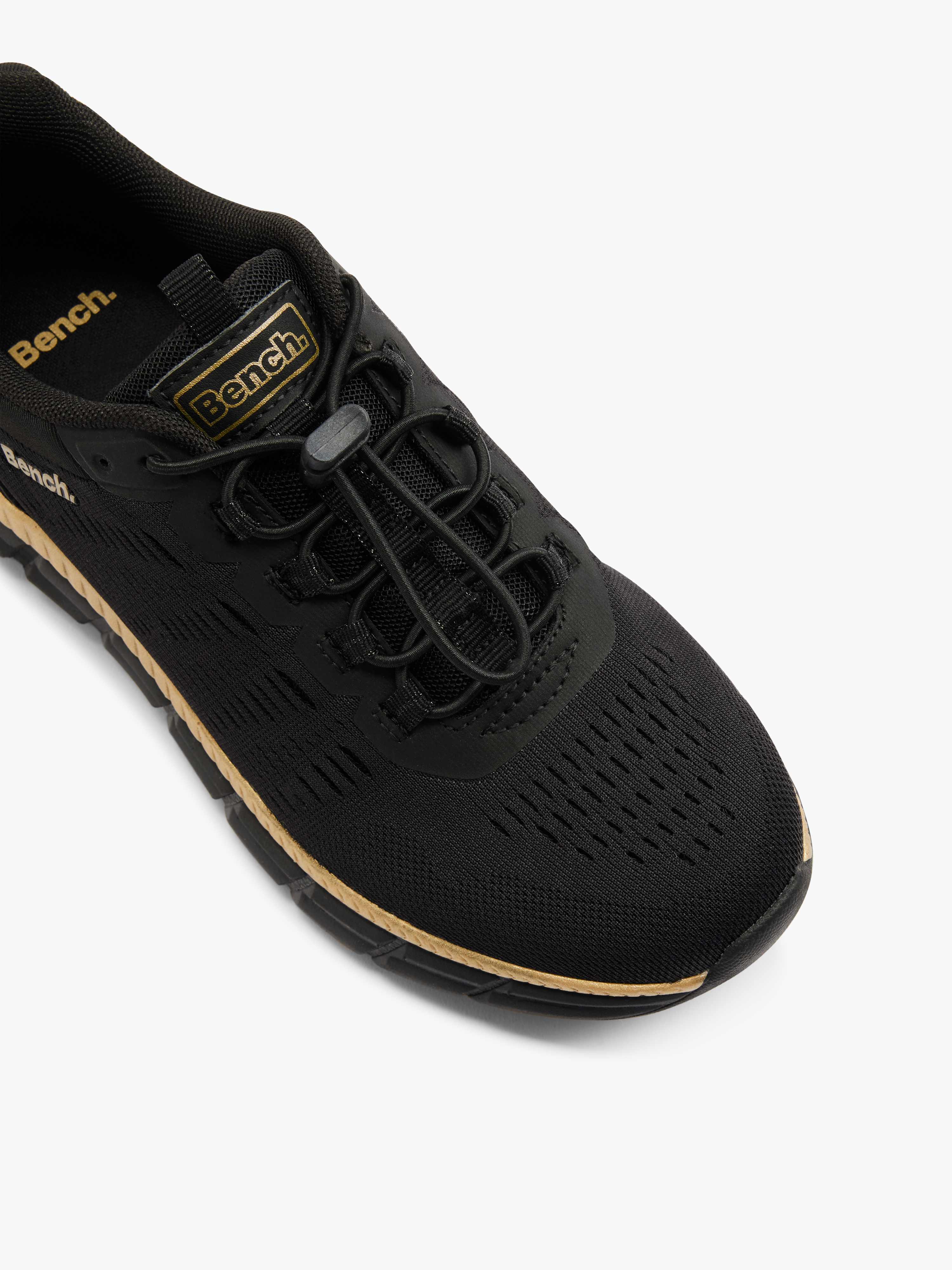 Bench Siyah Bench Bağcıksız Ayakkabı