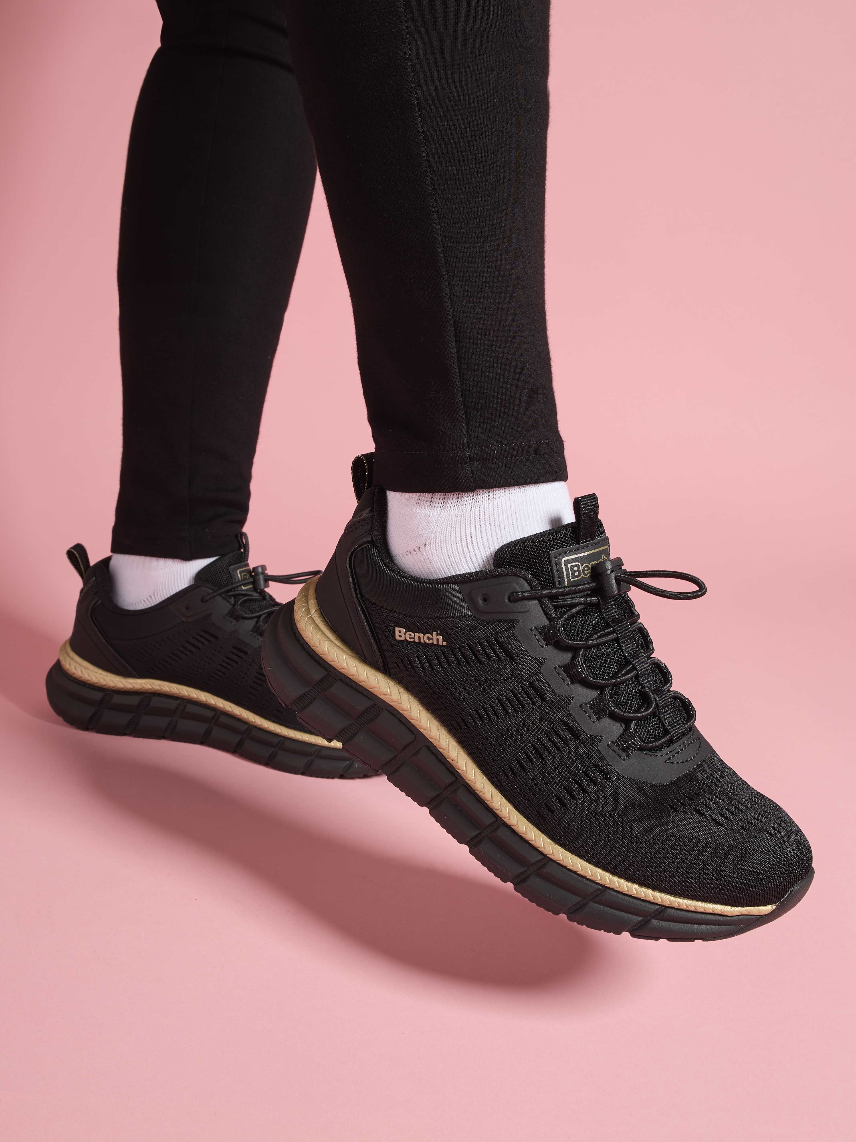 Bench Siyah Bench Bağcıksız Ayakkabı