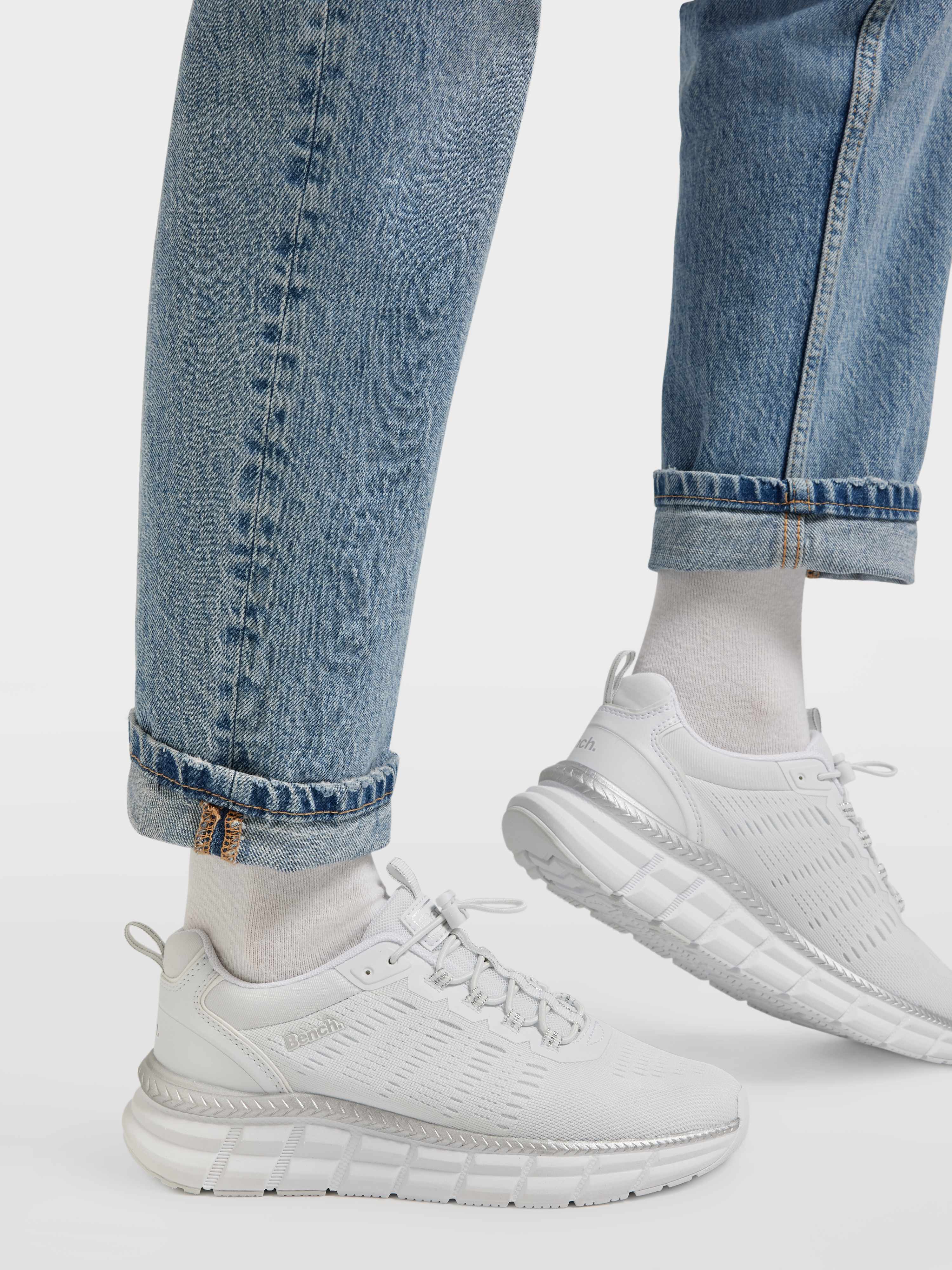 Bench Beyaz Bench Bağcıksız Ayakkabı