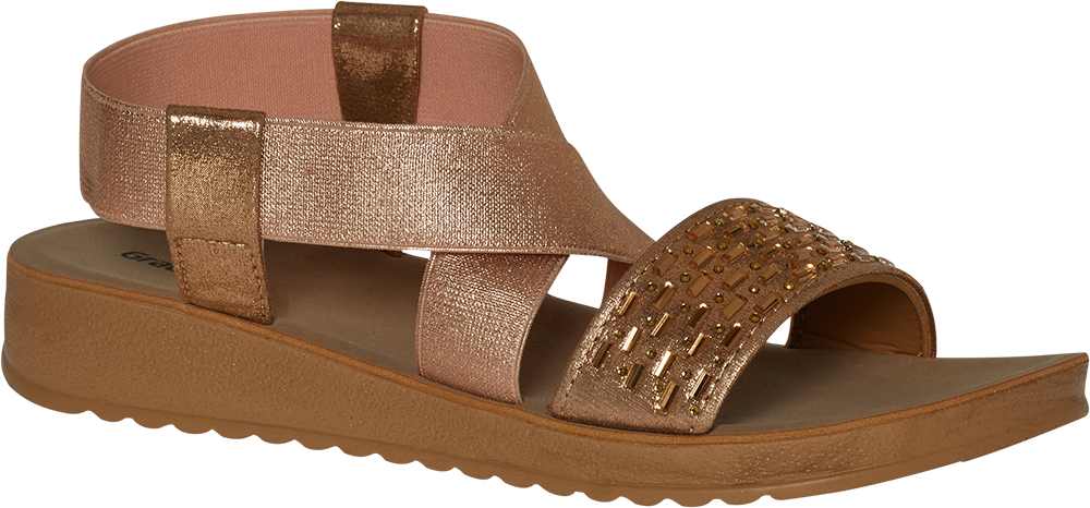 Graceland Bronz Kahverengi Graceland Sandal