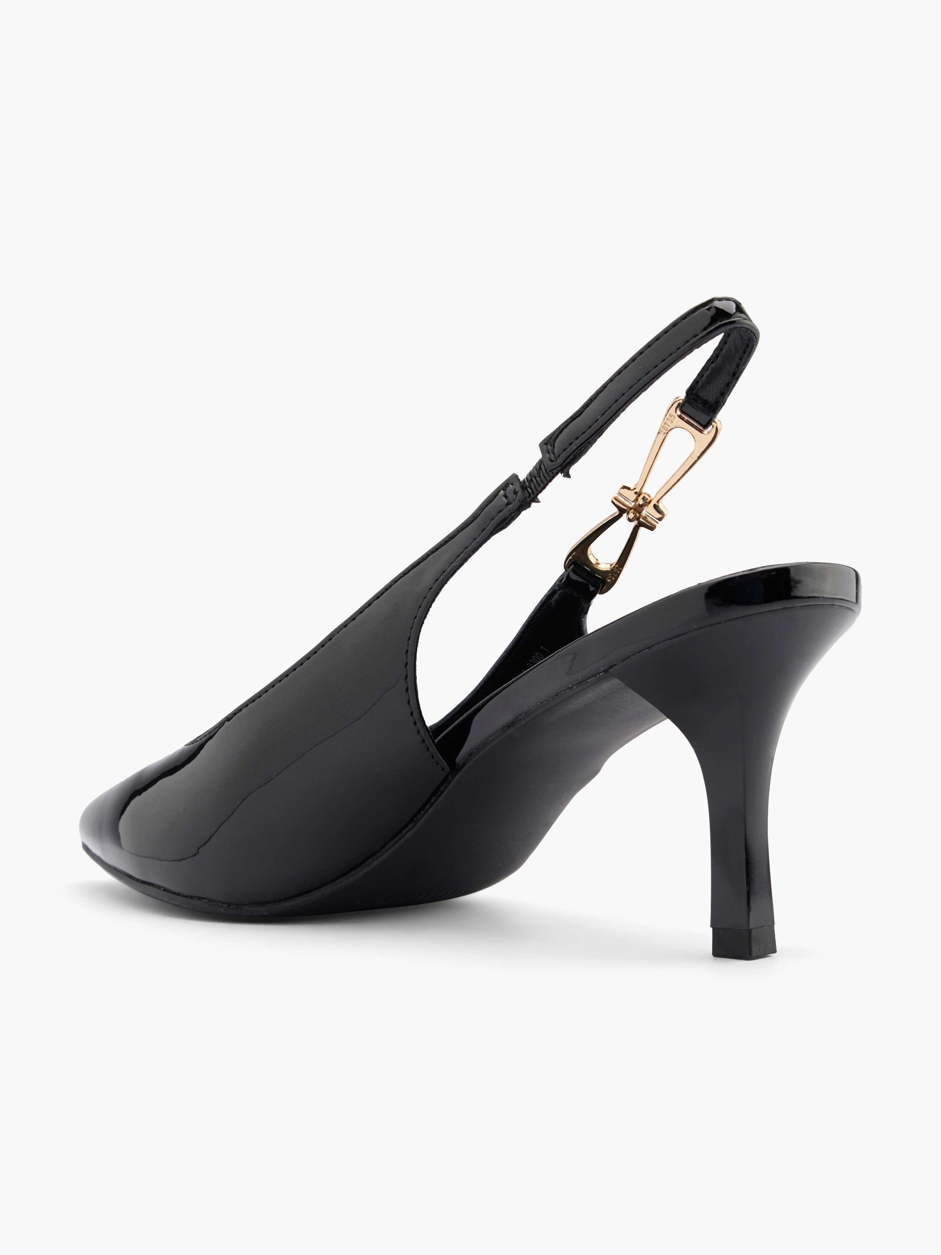 Catwalk Siyah Catwalk Topuklu Ayakkabı