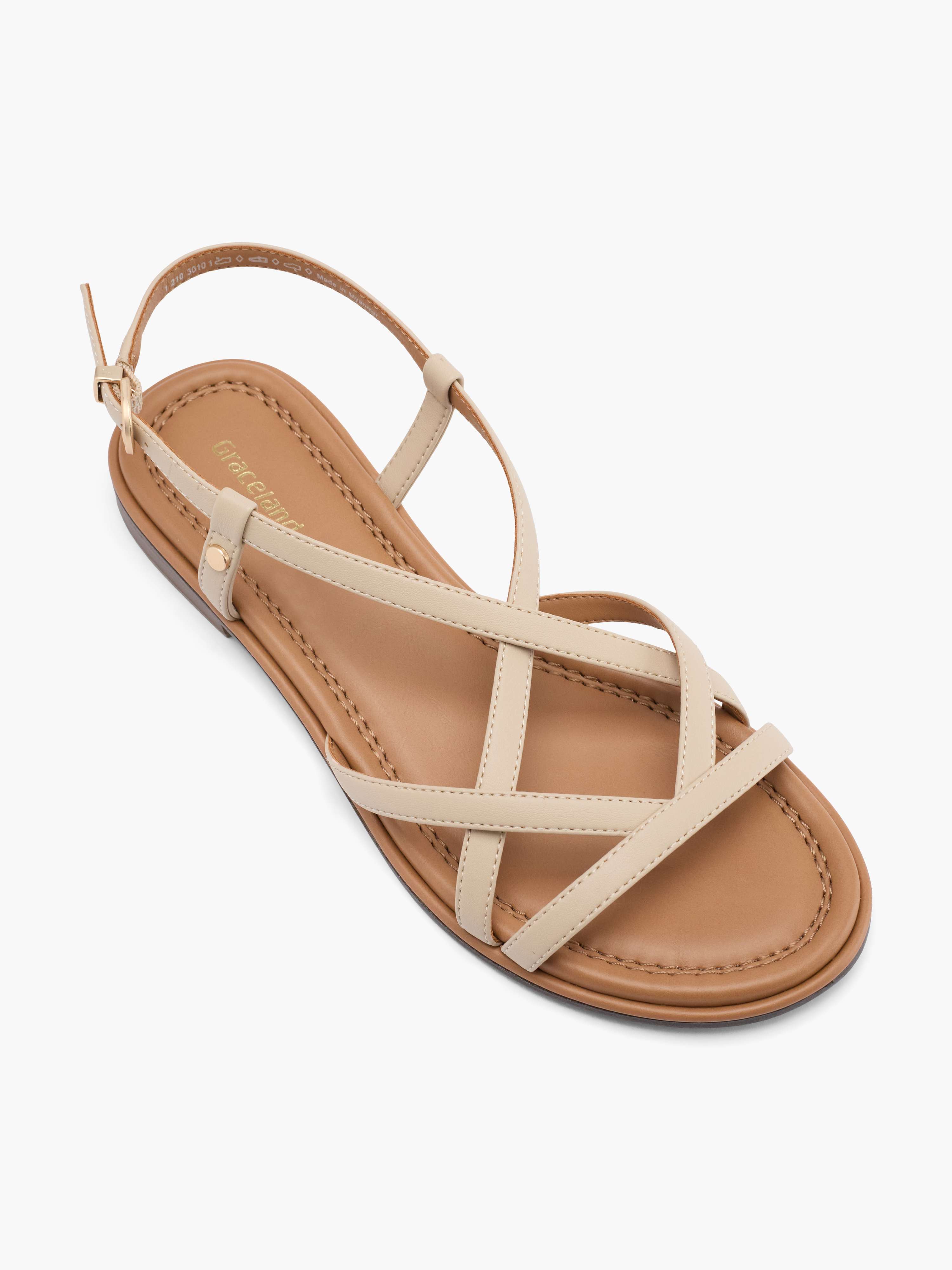 Graceland Bej Graceland Sandal