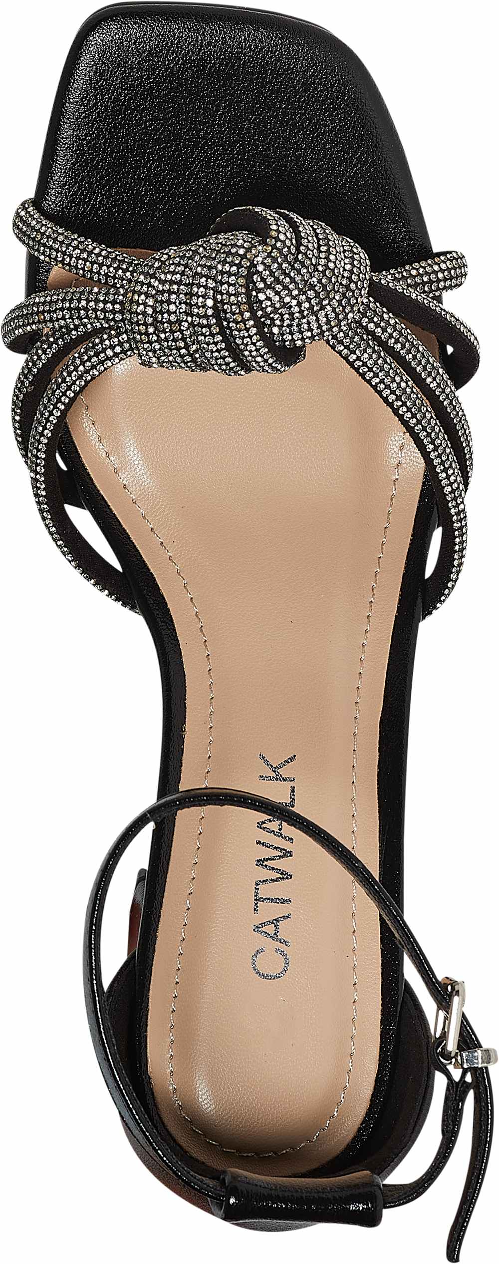 Catwalk Siyah Catwalk Topuklu sandalet