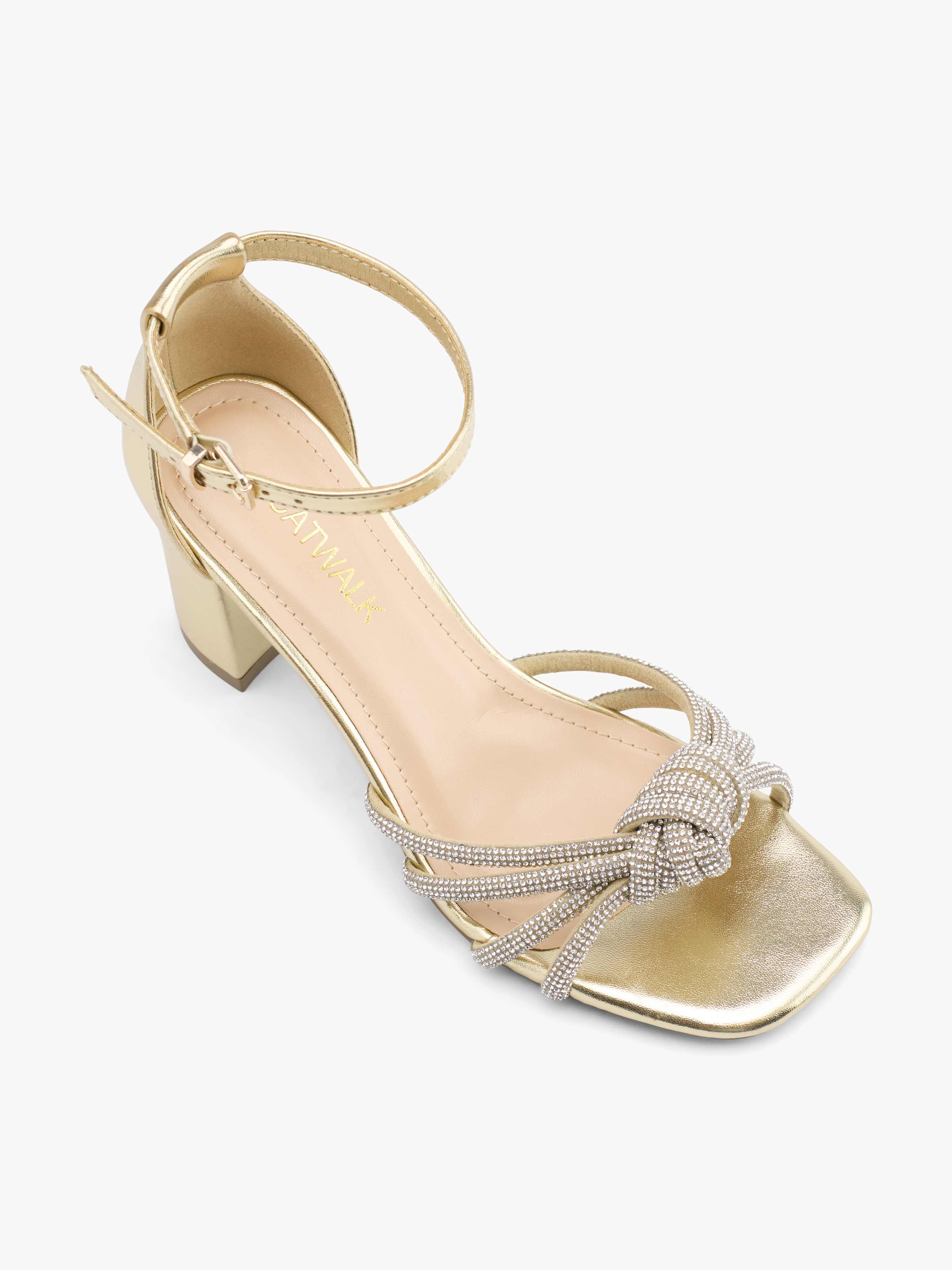 Catwalk Siyah Catwalk Topuklu sandalet