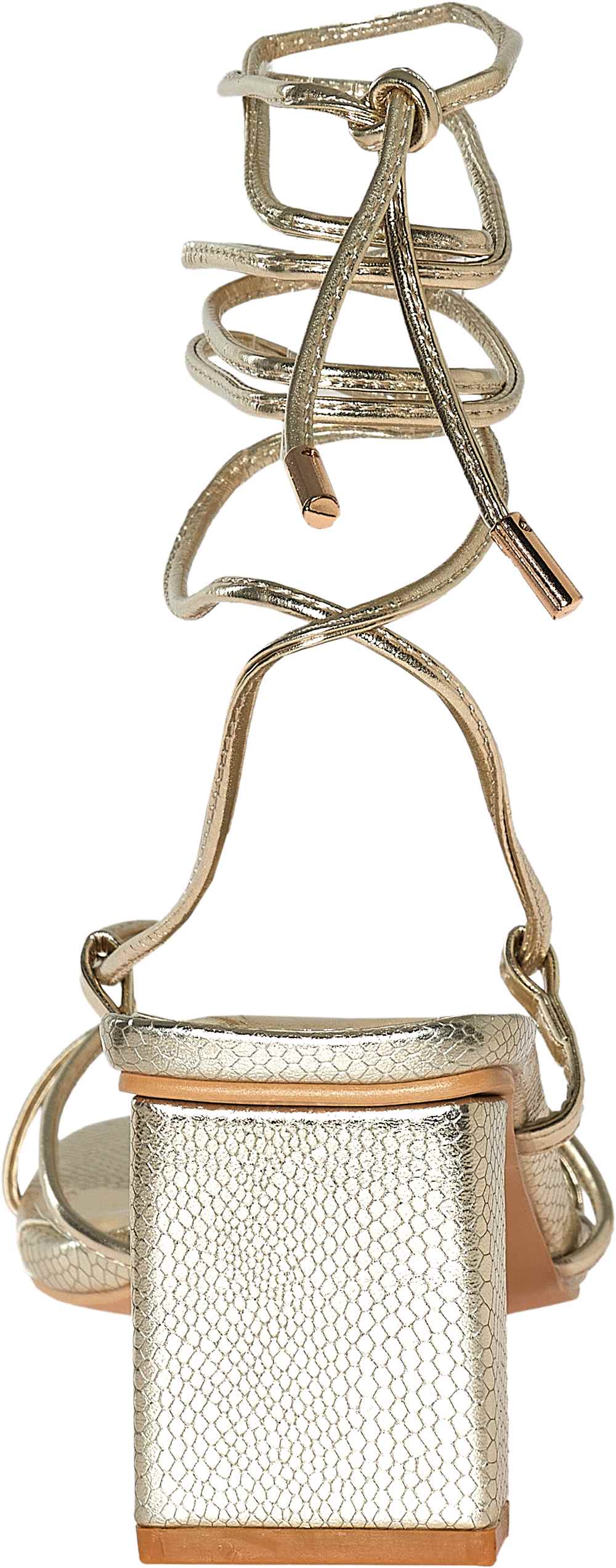 Catwalk Altın Catwalk Topuklu sandalet