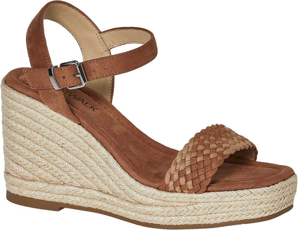 Catwalk Kahverengi Catwalk Topuklu sandalet