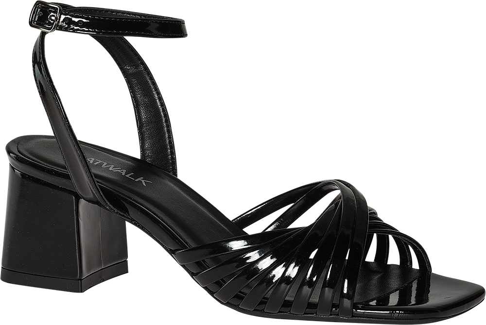 Catwalk Beyaz Catwalk Topuklu sandalet