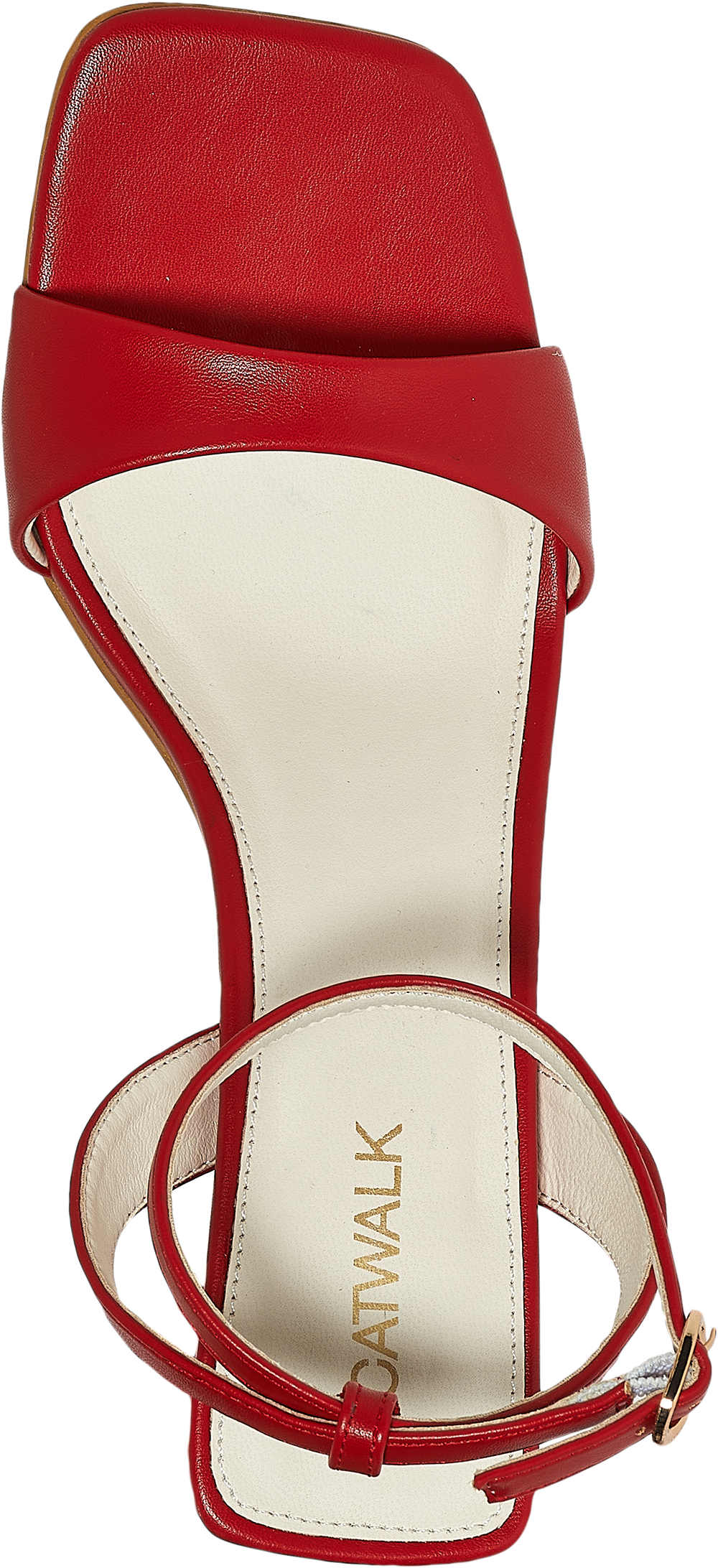 Catwalk Beyaz Catwalk Topuklu sandalet