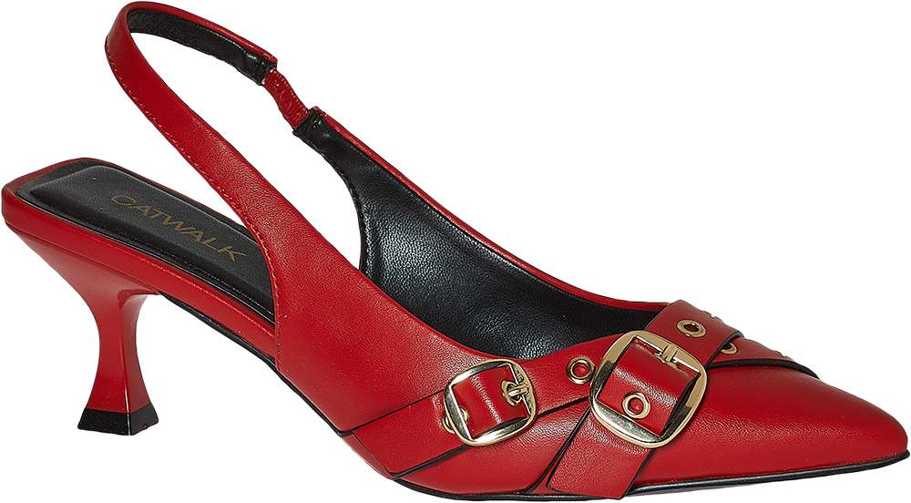 Catwalk Siyah Catwalk Topuklu Ayakkabı