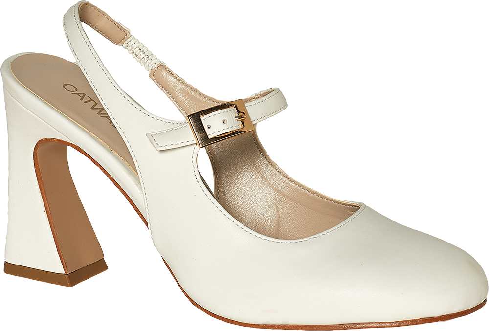 Catwalk Krem Catwalk Topuklu Ayakkabı
