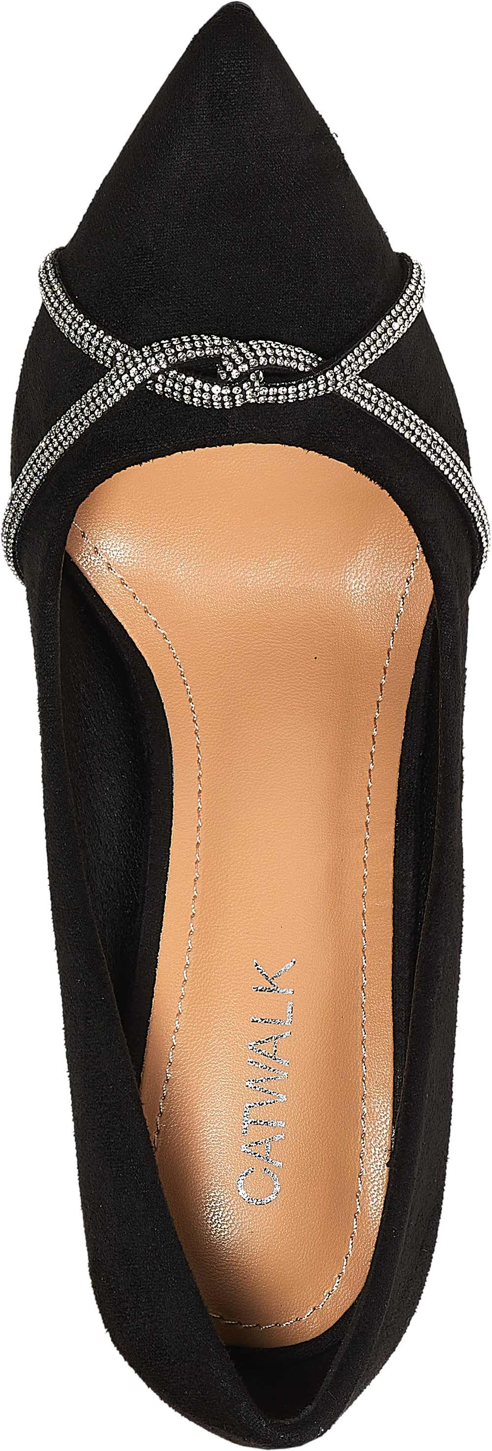 Catwalk Siyah Catwalk Topuklu Ayakkabı