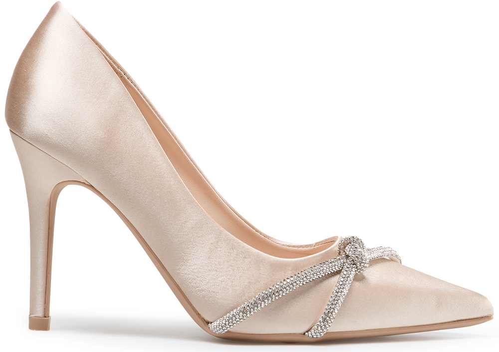 Catwalk Şampanya Catwalk Topuklu Ayakkabı