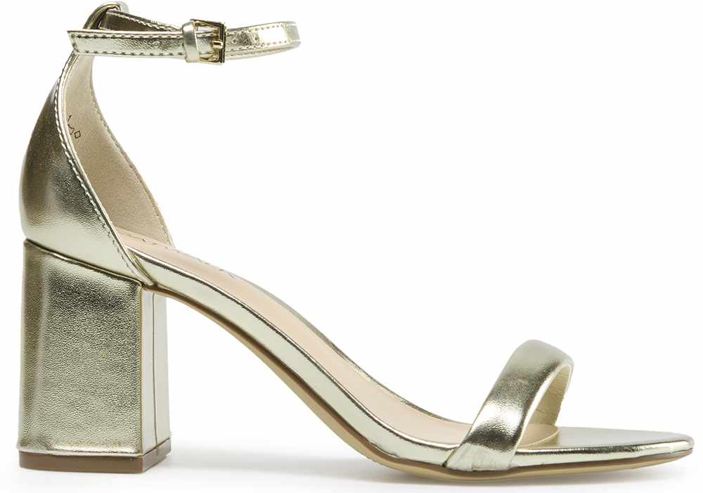 Catwalk Altın Catwalk Topuklu sandalet