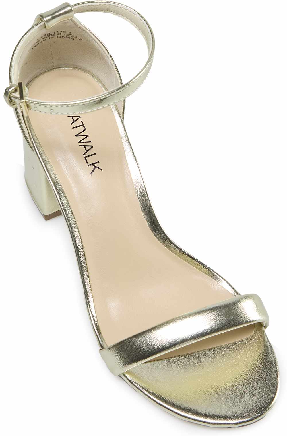Catwalk Altın Catwalk Topuklu sandalet