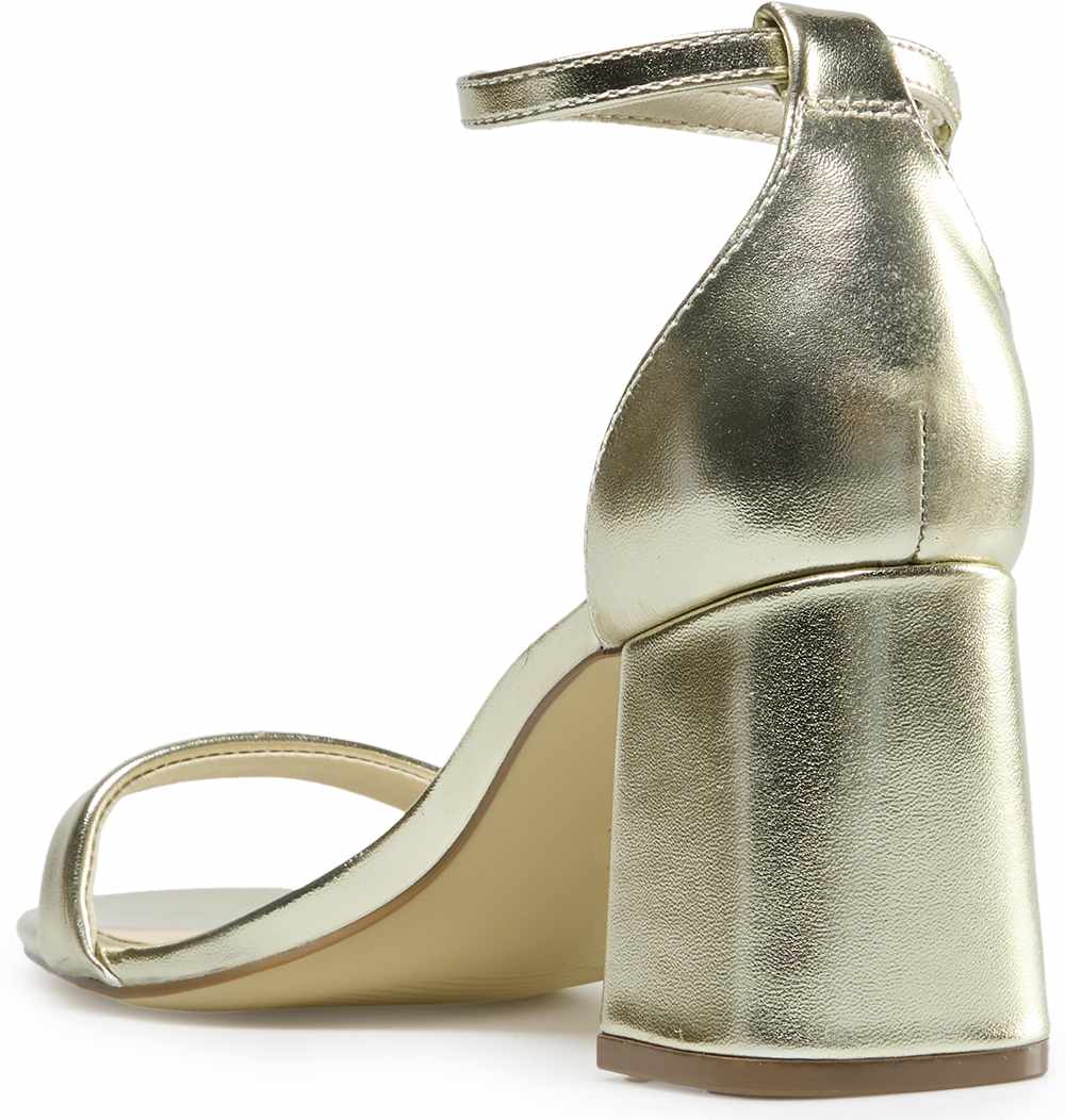 Catwalk Altın Catwalk Topuklu sandalet