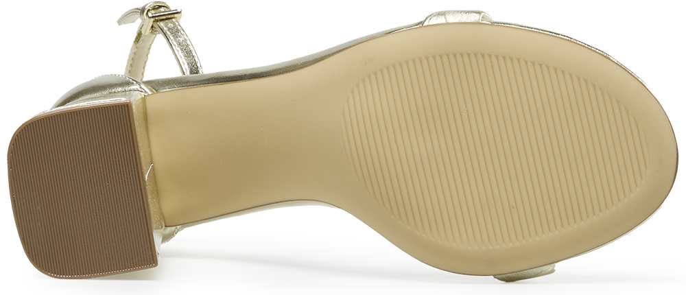 Catwalk Altın Catwalk Topuklu sandalet