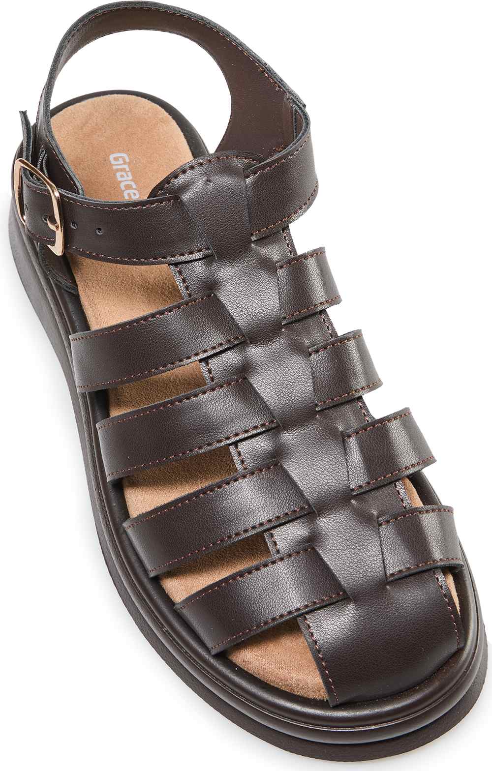 Graceland Kahverengi Graceland Sandal