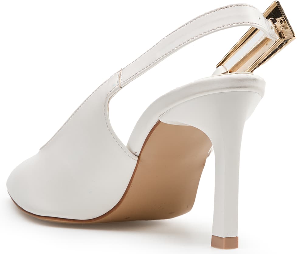 Catwalk Beyaz Catwalk Topuklu Ayakkabı