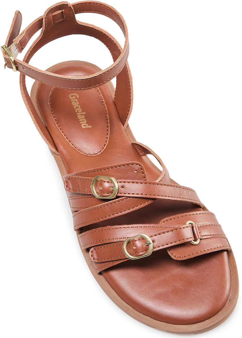 Graceland Kahverengi Graceland Sandal
