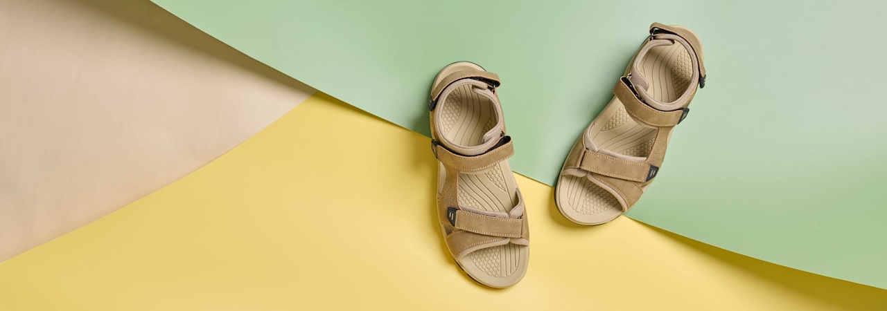 Sandals in Beige