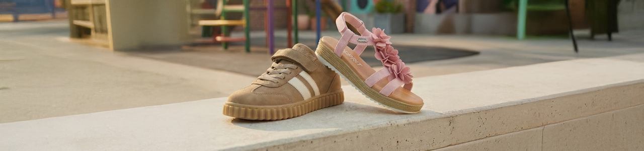 shoes on a pedestal