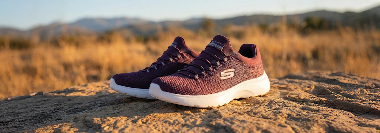 shoes on a stone