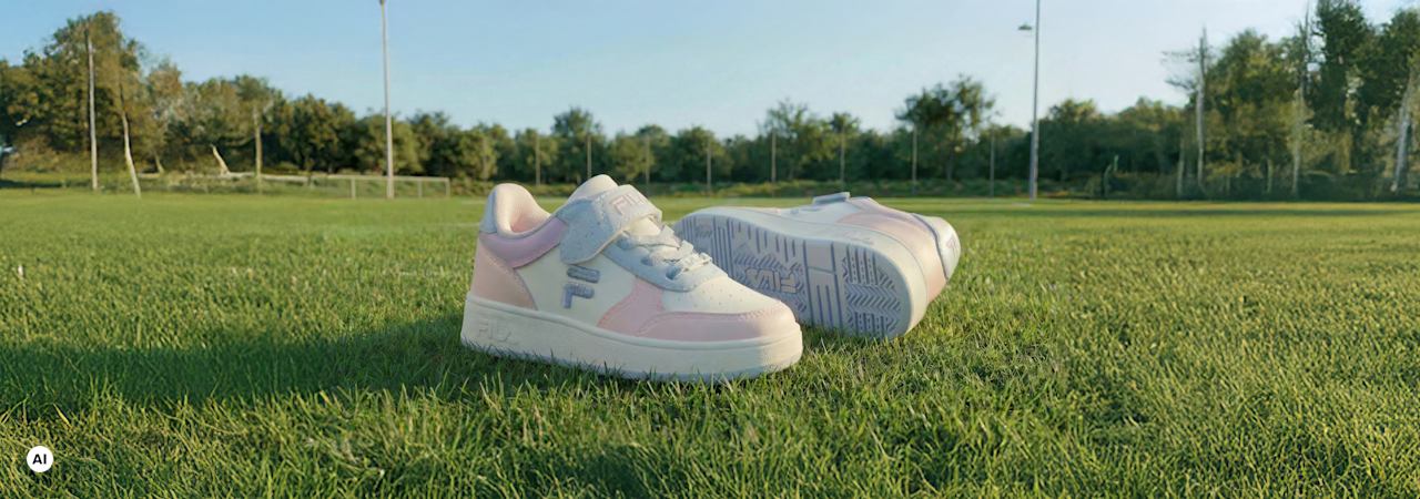 shoes on grass