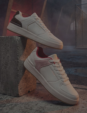 shoes on a pedestal