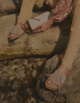 Brown sandals