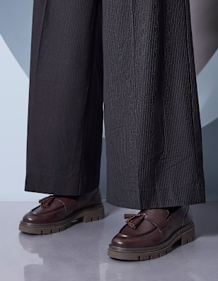 loafers on foot
