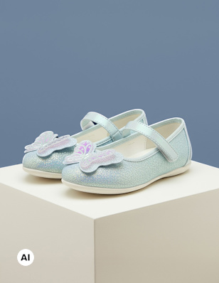 Turquoise ballerinas
