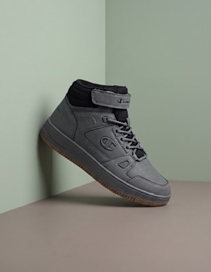 shoes on a wall
