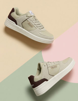 shoes on a pedestal