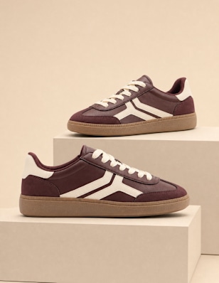 shoes on a pedestal