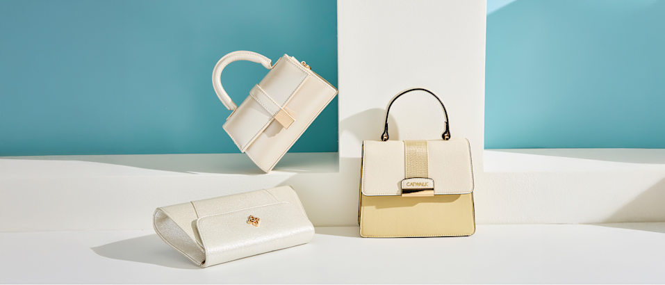 three different bags