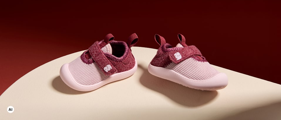 Two toddlers slippers