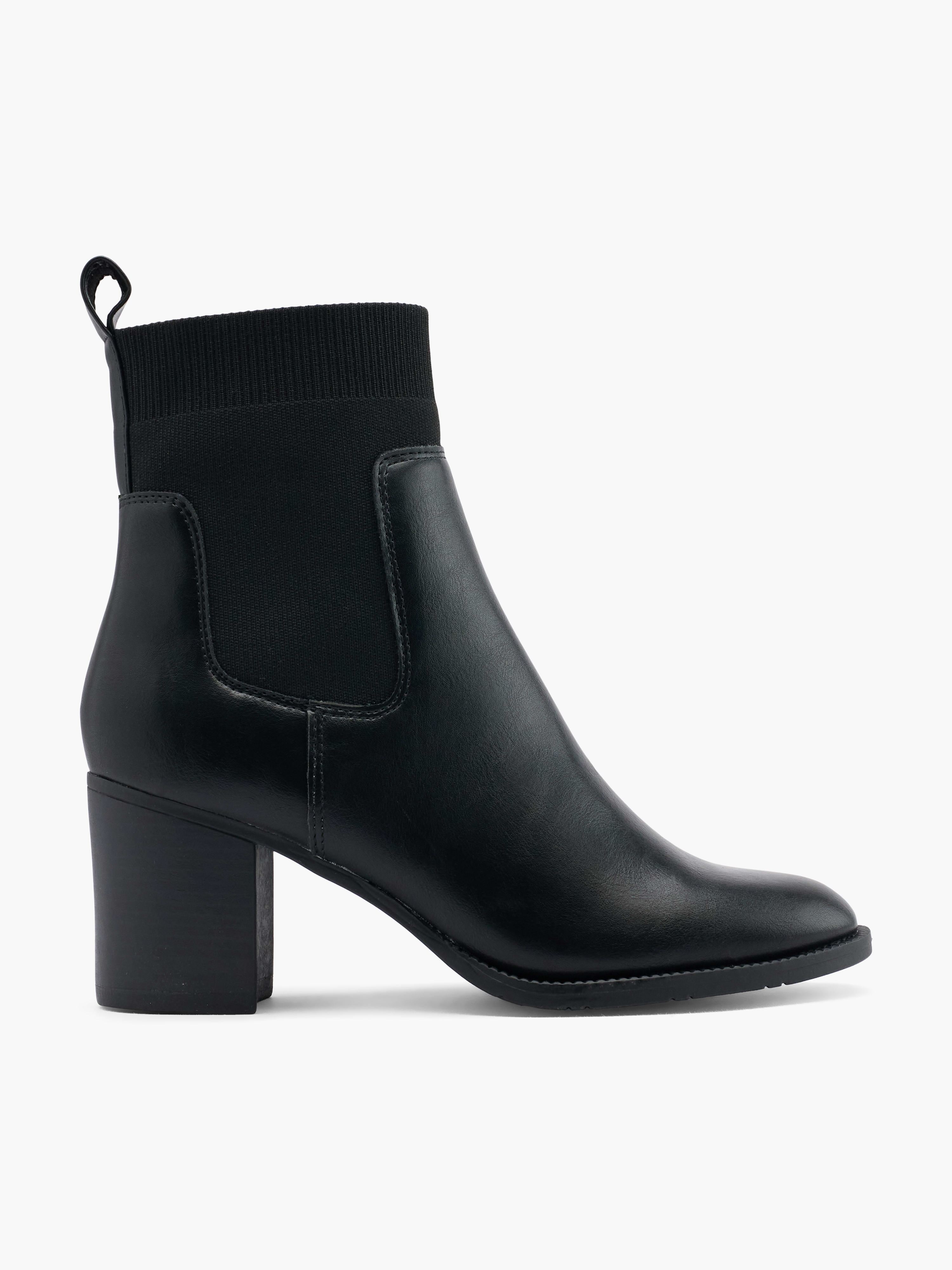 Stivaletto chelsea con tacco