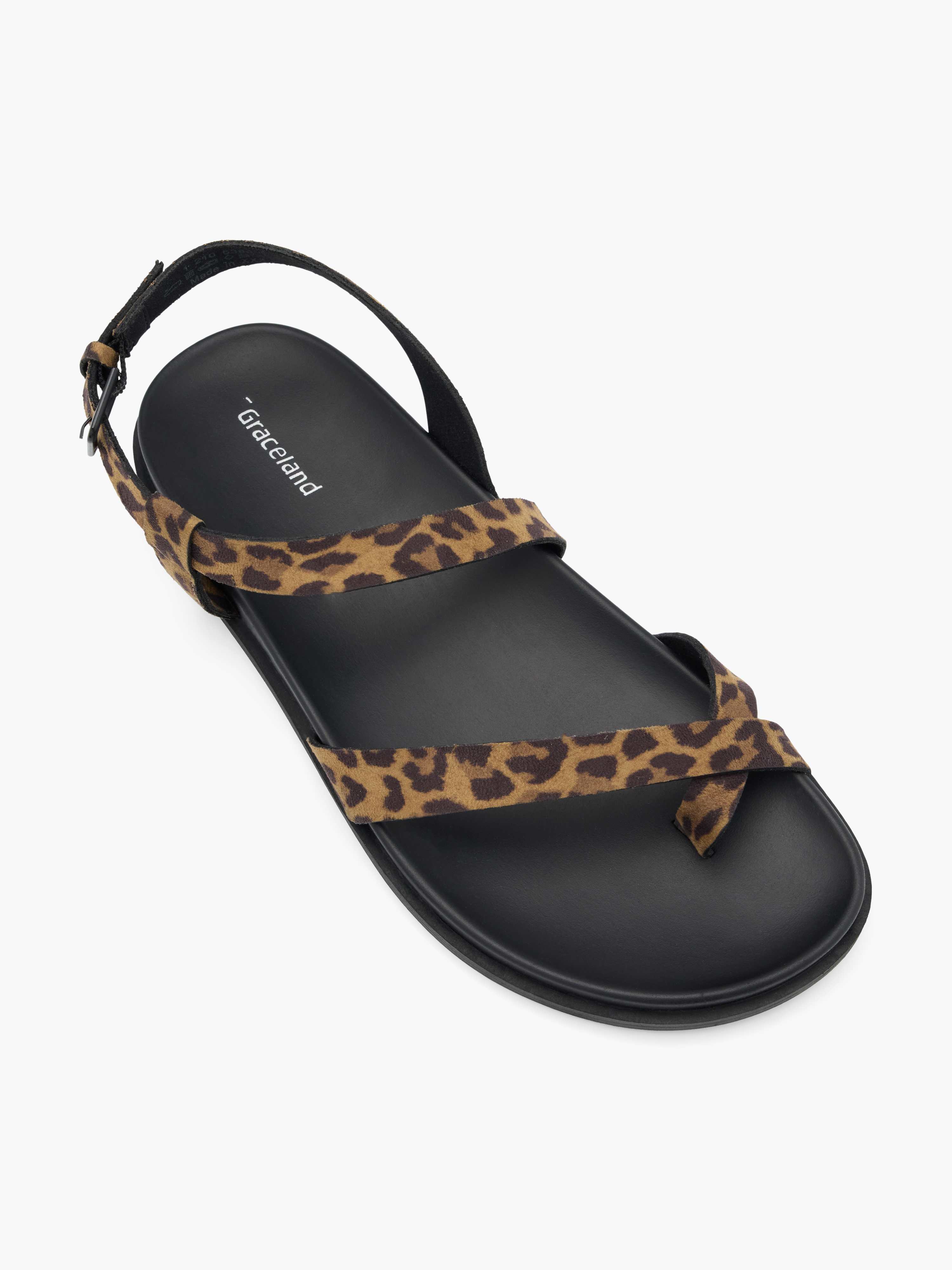 Zehentrenner-Sandale