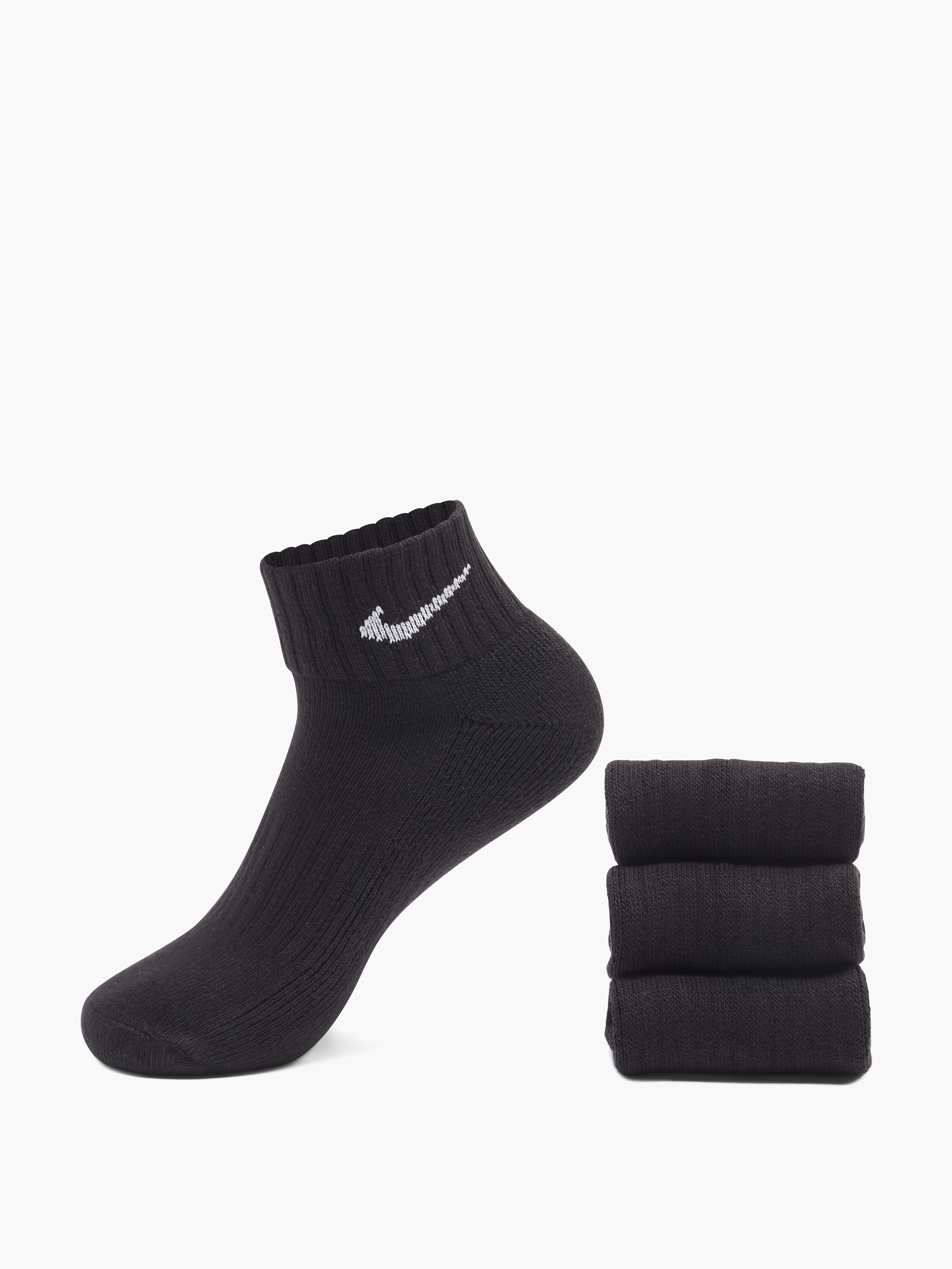 Nike Sneaker Socken Nike Tennissocken Damen Nike 3x Sneaker-Socken