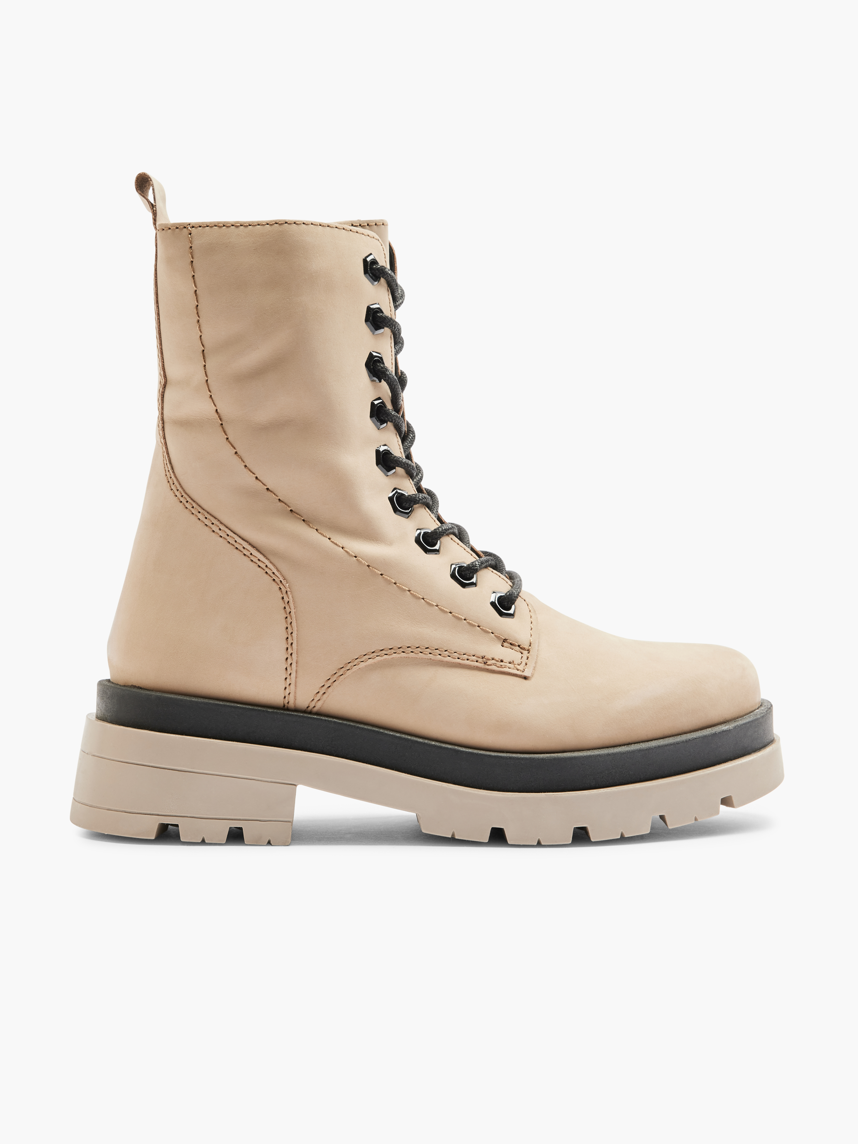 Zalando Esprit Damen Stiefeletten 5th Avenue Schnürboots Beige