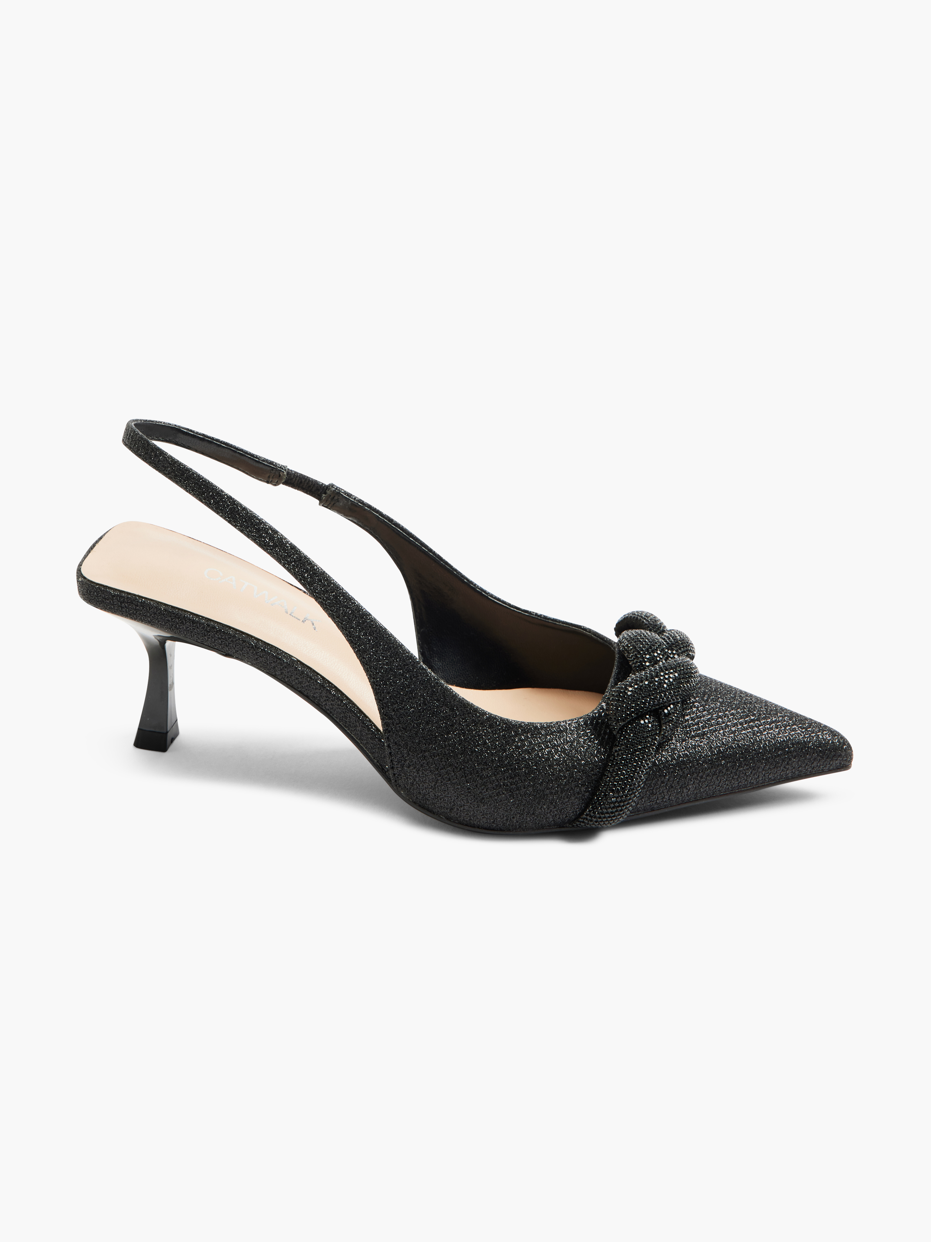 Catwalk Slingback heel Black | DEICHMANN
