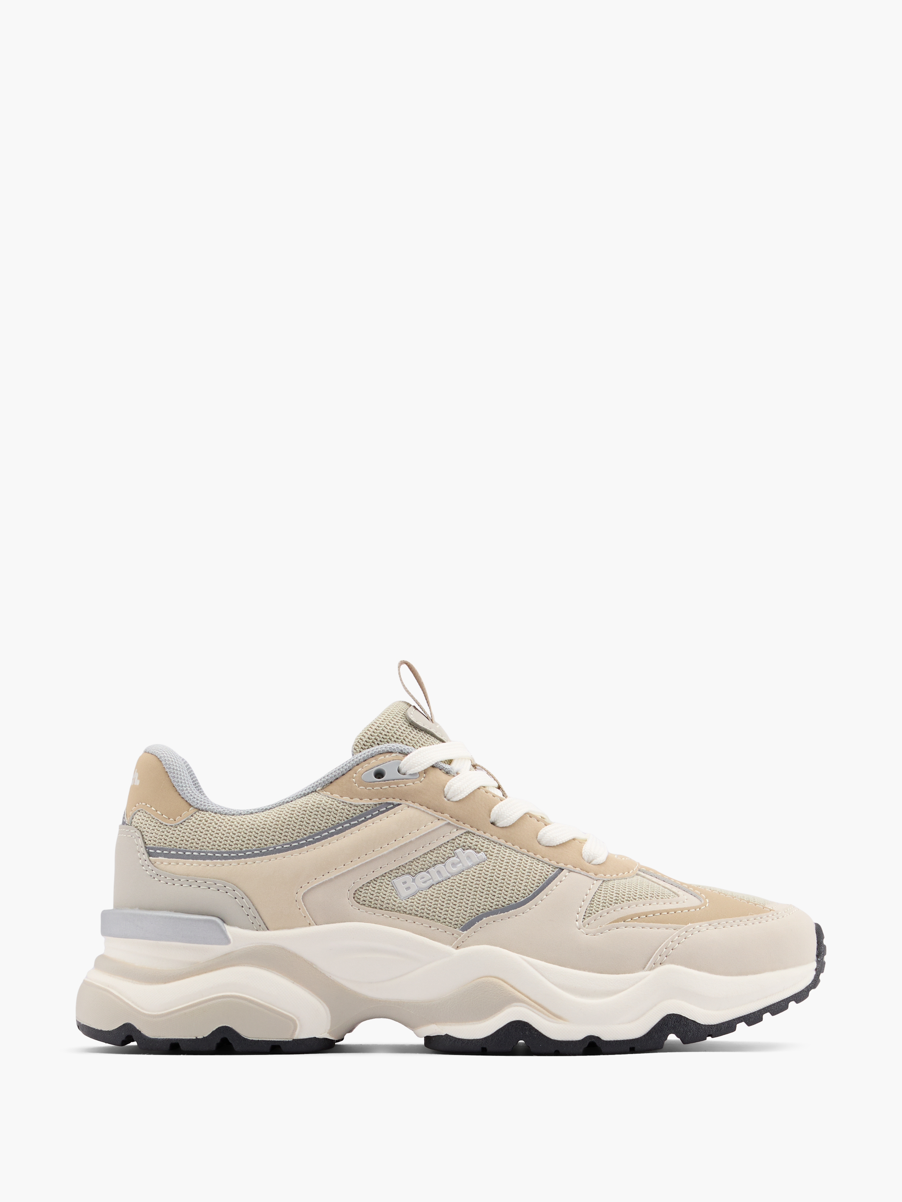 Aluminum Ingots Skechers Von Deichmann Bench Chunky Sneaker Beige