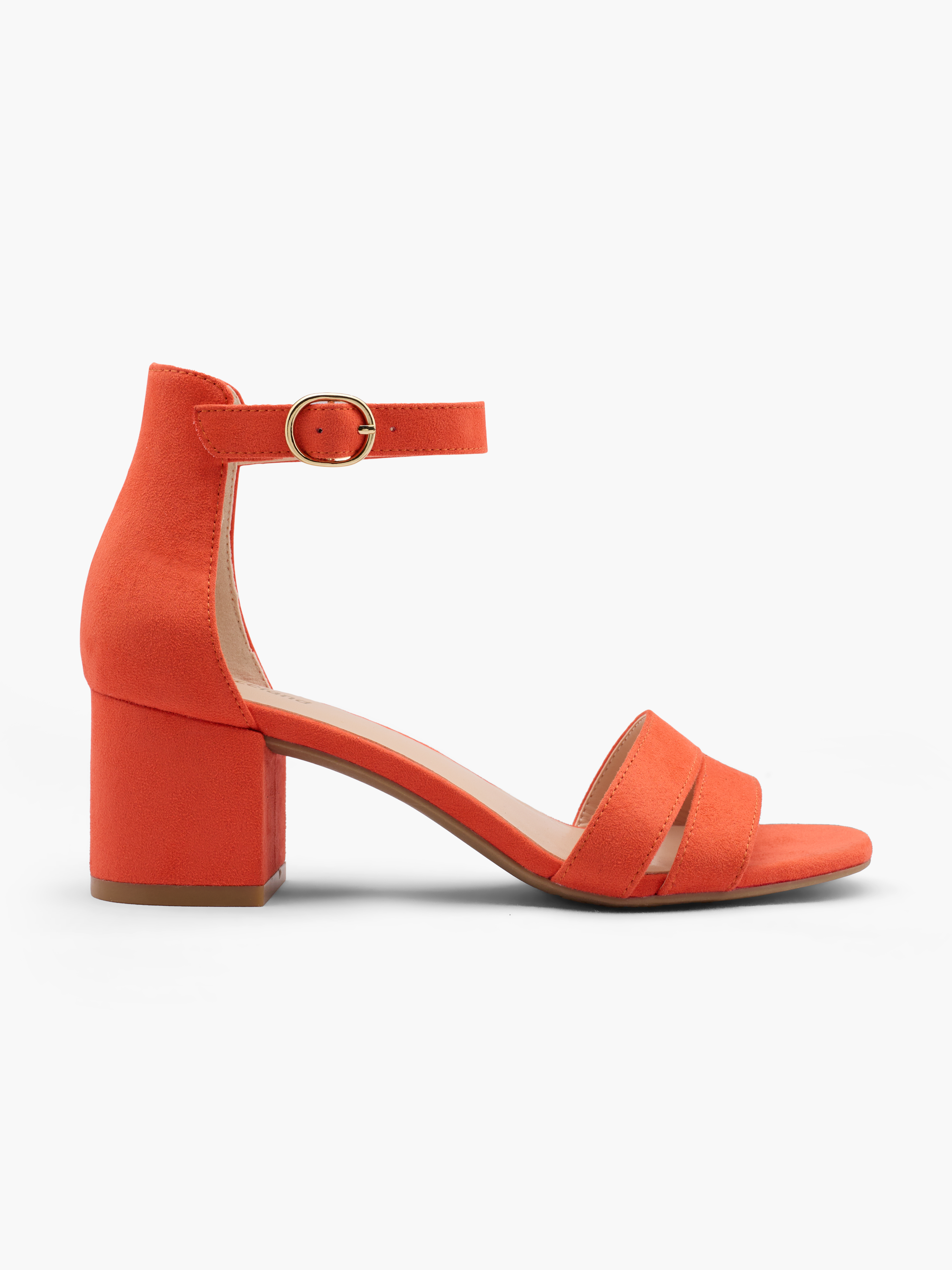 Graceland Sandál na opätku orange | DEICHMANN