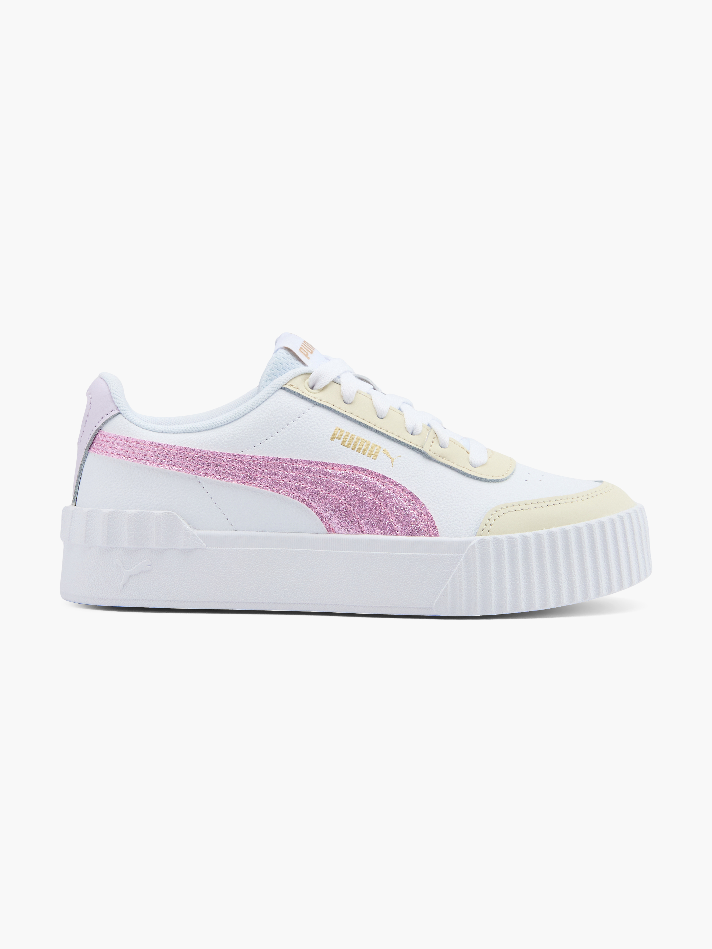 PUMA CARINA LIFT GLITZ JR Sneaker Lila DEICHMANN