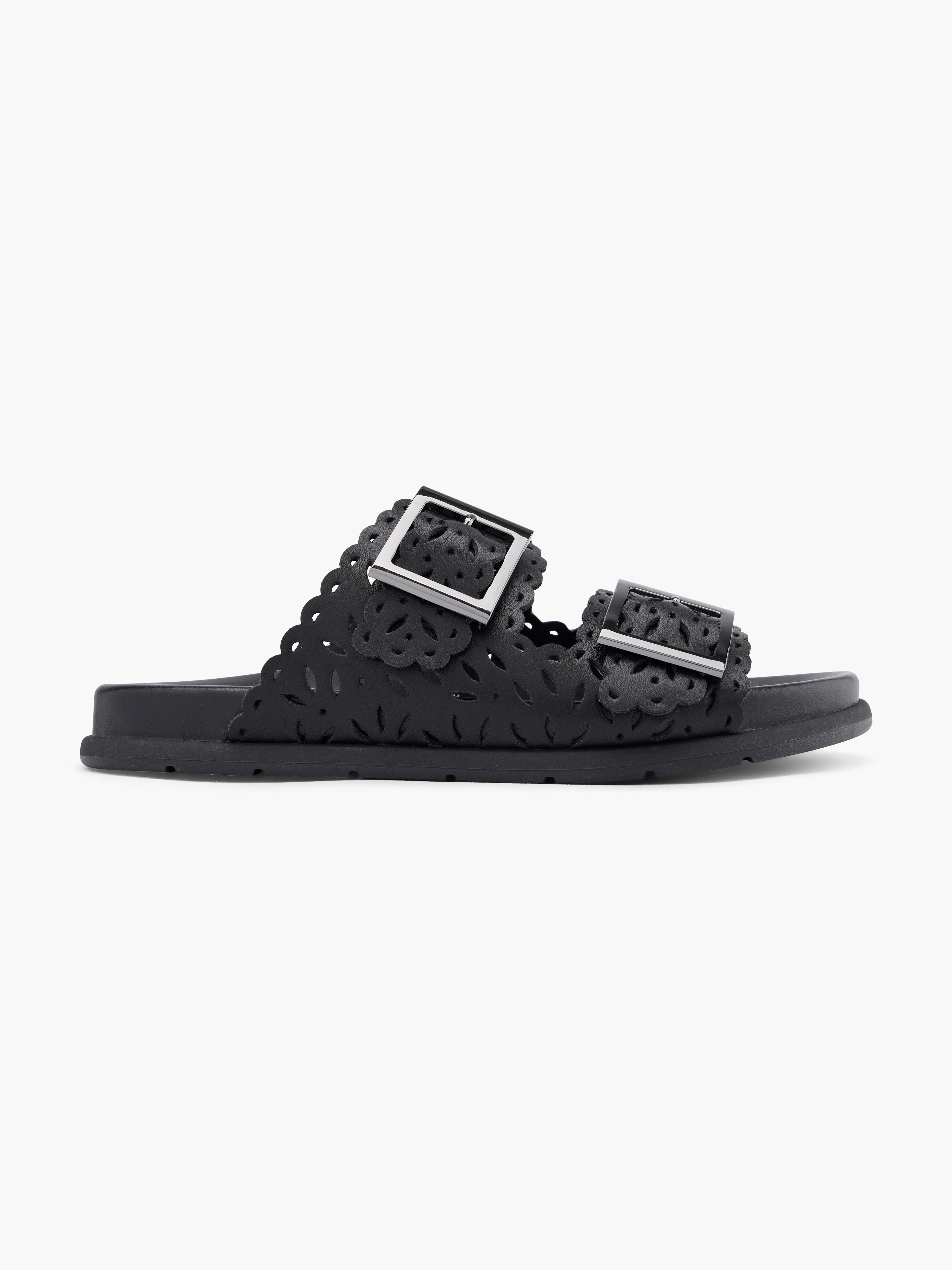Catwalk Papuci cu talpă adâncă Negru | DEICHMANN