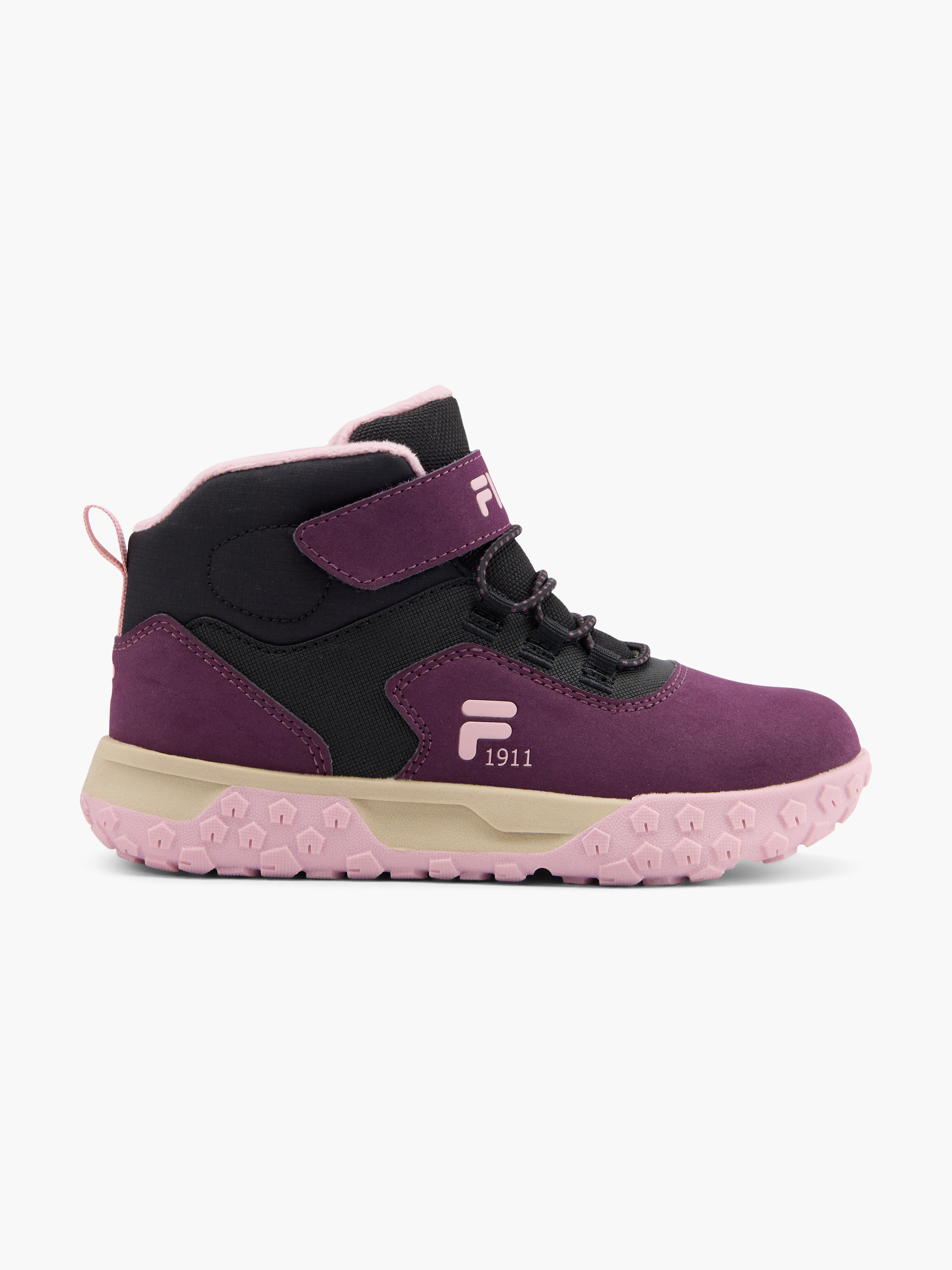 Schuh Fila Kinderschuhe Winter FILA Mid Cut Sneaker Lilla DEICHMANN