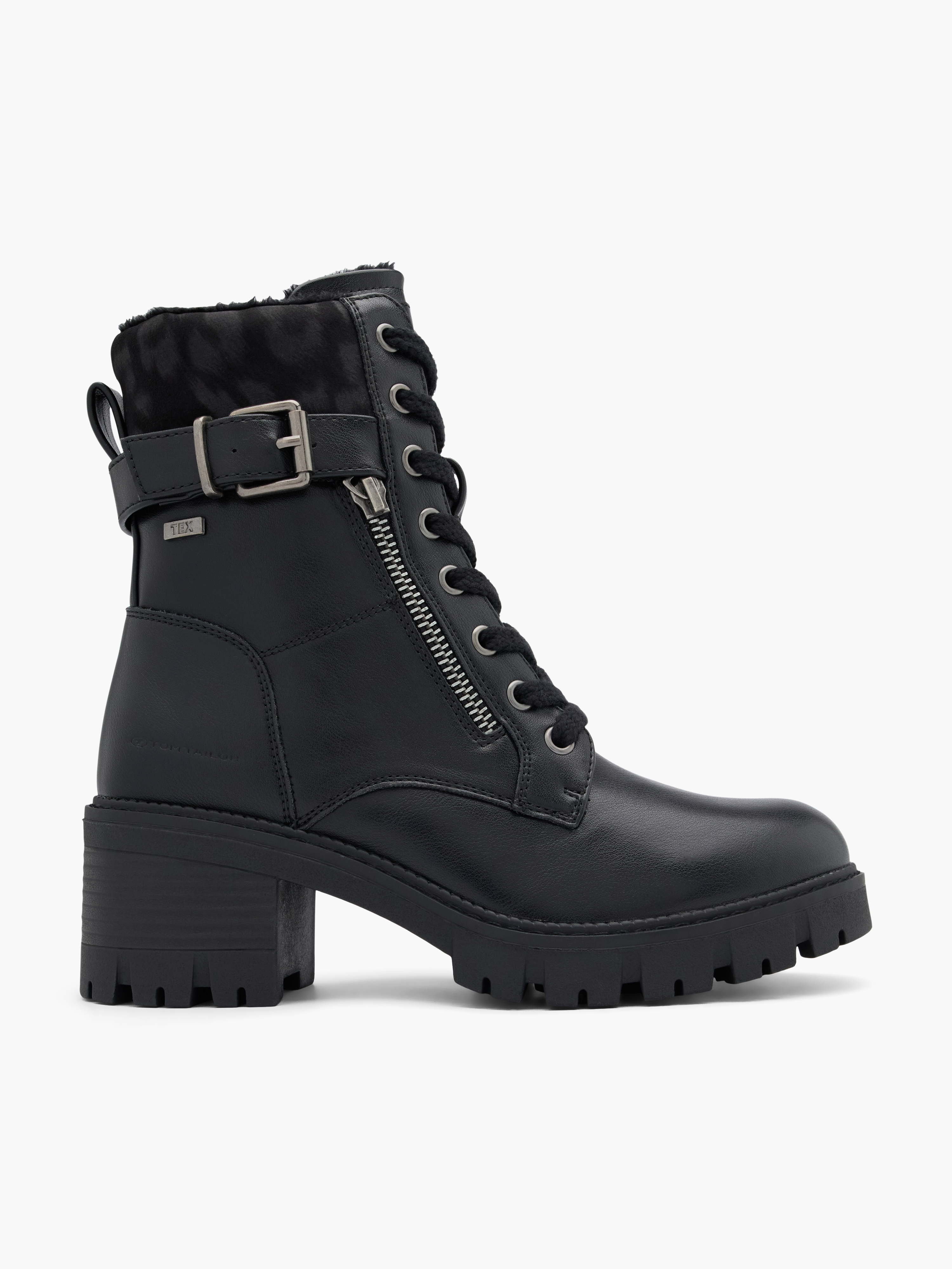 TOM TAILOR Schnürboots Schwarz DEICHMANN