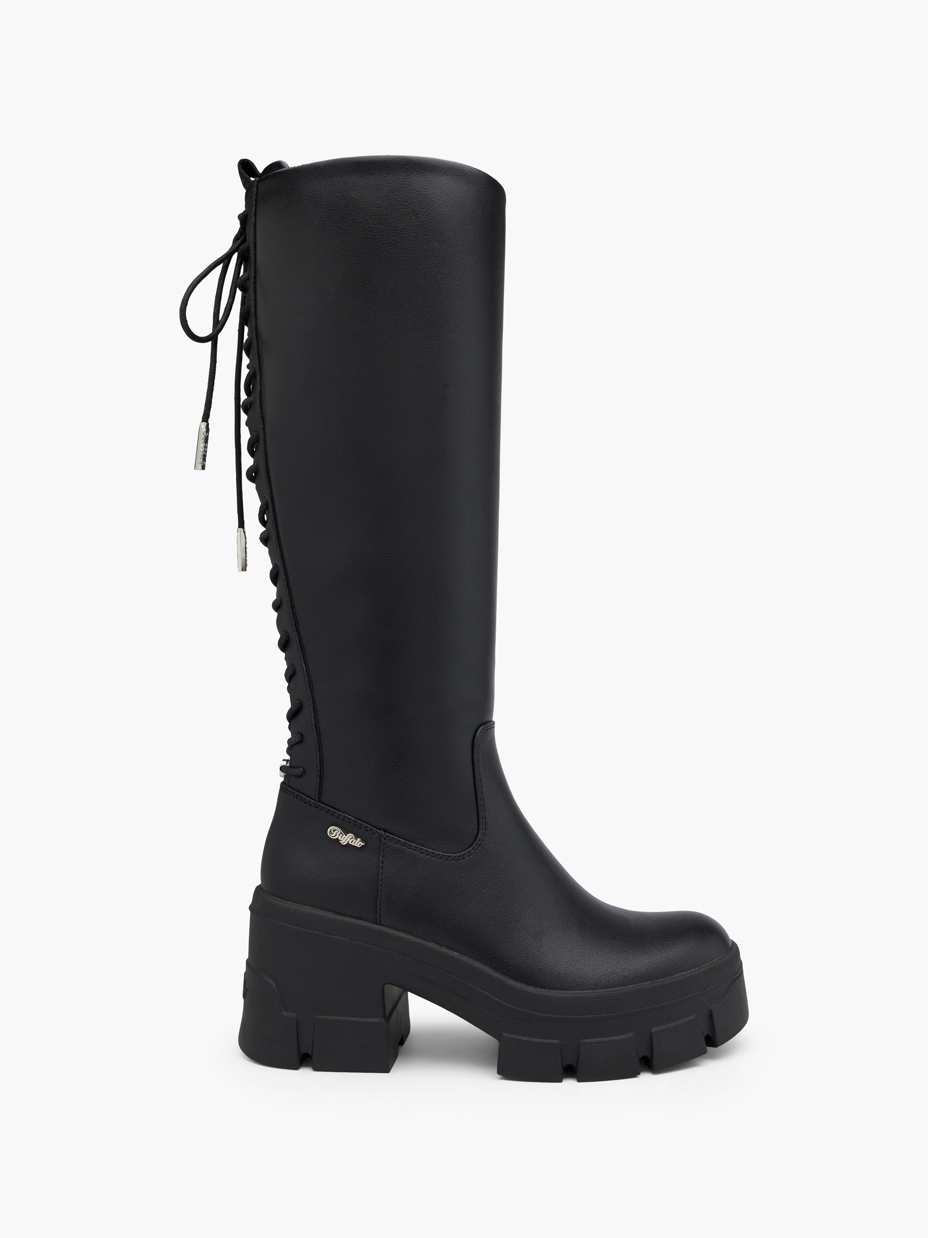 Buffalo Knee high boot Black DEICHMANN